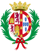 Coat of Arms of Maria Manuela of Portugal as Princess Consort of Asturias.svg