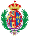 Coat of arms of Princess Alicia of Bourbon-Parma (1935-1960)