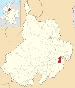 San Joaquín ubicada en Santander (Colombia)