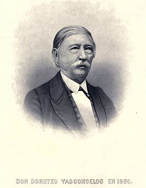 Archivo:Doroteo Vasconcelos Presidente de El Salvador 1880