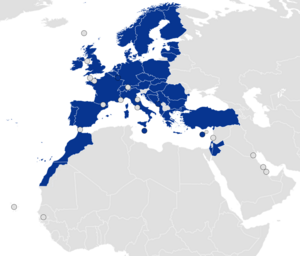 Archivo:European countries in which ryainar operates2