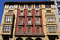 Façana de la Rambla de la casa de l'Ascensor, Alacant