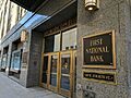 First National Bank Building Entrance in Saint Paul MN