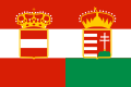Flag of Austria-Hungary 1869-1918