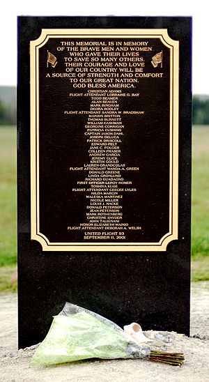 Archivo:Flight93-Memorial-Plaque