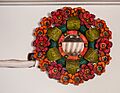 Flower-shaped mirror