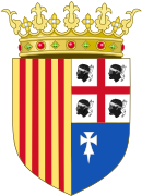Historic Coat of Arms of Aragon (Variant 1)