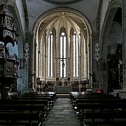 Interior de la Iglesia de San Francisco, Vivero