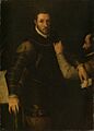 Italian School, North Italian - Ludovico Gonzaga (1539-1595) with his Servant. - RCIN 406014 - Royal Collection