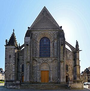 Archivo:Le Mans (Sarthe) - Cathédrale Saint-Julien - Façade occidentale