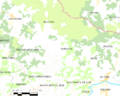 Map commune FR insee code 33264