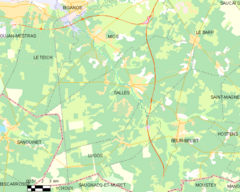 Map commune FR insee code 33498.png