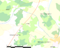 Map commune FR insee code 72123