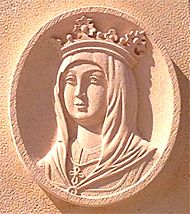 Archivo:Medallón de Isabel "la Católica" (Valmojado)