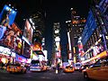NYC Times Square wide angle