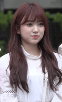 Nako Yabuki at Music Bank on April 19, 2019.png