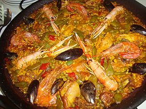 Archivo:Paella Valenciana, gastronomía de Torreblanca