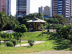 Posto policial no Parque do coco em Fortaleza