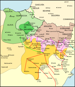 Archivo:Reino de Navarra - La union con Aragón