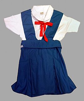 Archivo:School uniform of Asuka and Rei, Neon Genesis Evangelion 20090306