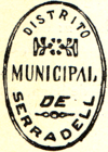 Archivo:Segell municipal antic de Serradell