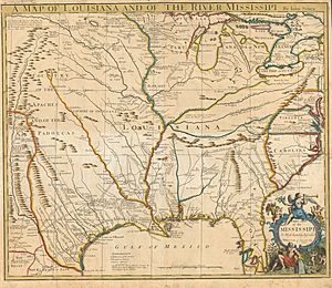 Archivo:Senex A map of Louisiana and of the River Mississipi 1721 UTA