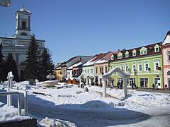 Stadscentrum Poprad - Slovakije