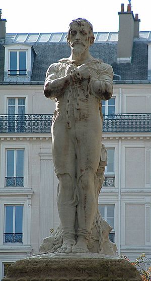 Archivo:Statue Michel Servet Paris