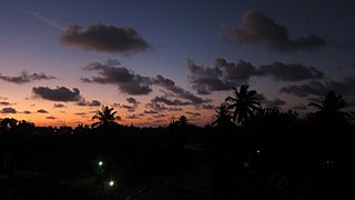 Sunset Over Ratmalana