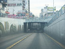 Archivo:Túnel de la Av. San Martín por debajo del FFCC San Martín.