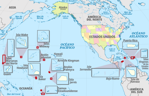 Archivo:United States (+overseas), administrative divisions - es - colored (zoom)