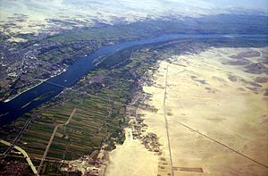 Archivo:Vallee fertile du Nil a Louxor