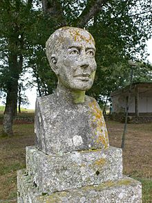 Busto de Xosé Rodríguez González en Bermés.JPG