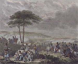 Archivo:Combat de la Corogne 16 janvier 1809 (ca. 1823) - Lecomte, Hippolyte