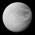 Dione in natural light