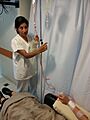 Doxorubicin intravenous administration
