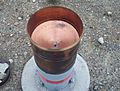 Exterior tipping bucket