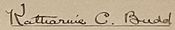 Katherine C. Budd signature 21 March 1907.jpg