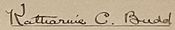 Katherine C. Budd signature 21 March 1907.jpg