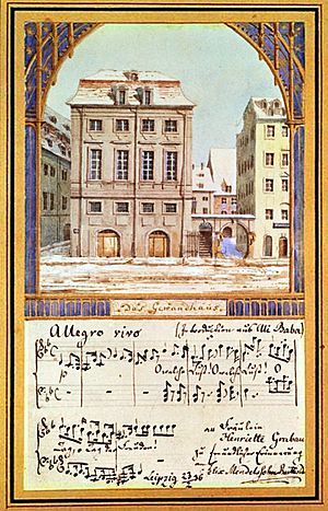 Archivo:Leipzig Gewandhaus 1781