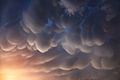 Mammatus clouds in the Nepal Himalayas