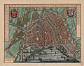 Map of Amsterdam - Amstelodami Celeberrimi Hollandiae Emporii Delineatio Nova (J.Blaeu, 1649)