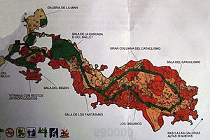Archivo:Mapa de la Cueva de Nerja