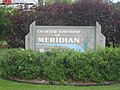 Meridian Charter Township Michigan Entrance Sign