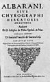 Niño, José de – Albarani, sive chyrographi mercatoris analyseos, 1644 – BEIC 14167237