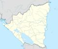 Nicaragua location map