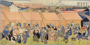 Archivo:Nihonbashi-Fish-Market-Prosperity-Ukiyoe-Utagawa-Kuniyasu