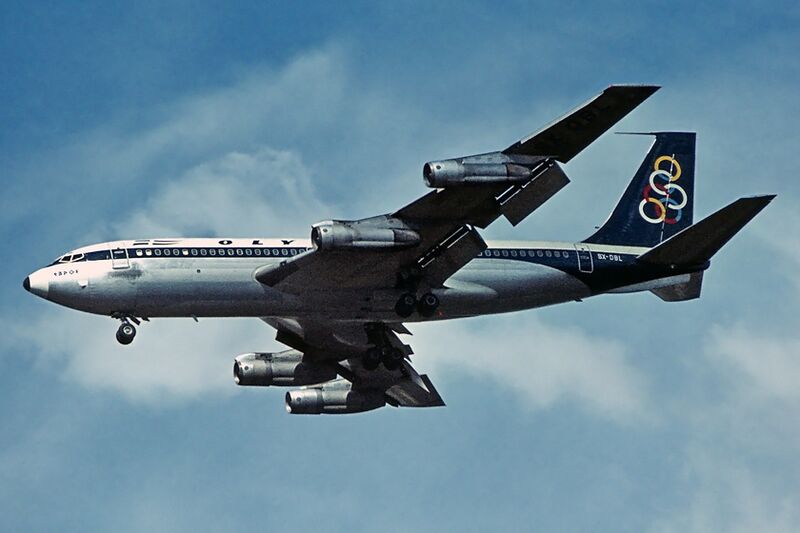 Olympic Airways Boeing 720 Fitzgerald