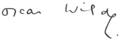 Oscar Wilde Signature