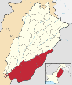 Pakistan - Punjab - Bahawalpur (division).svg